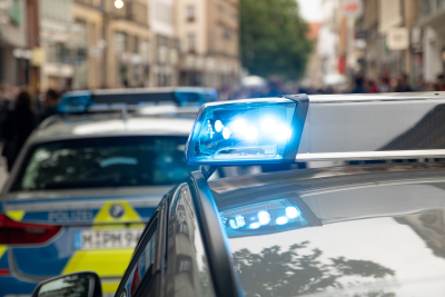 Polizeieinsatz in Leipzig - Mercedes - Fahrer nach Flucht festgenommen